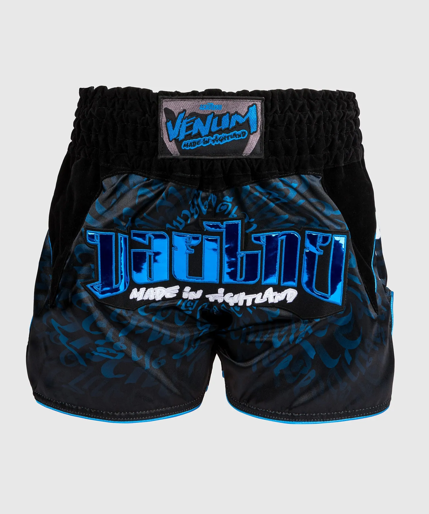 Venum Attack Muay Thaï Shorts - Black/Blue