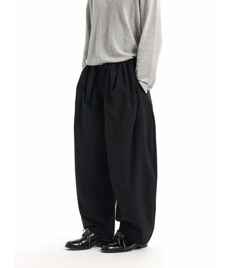 Wrinkle-resistant shimitar casual pants