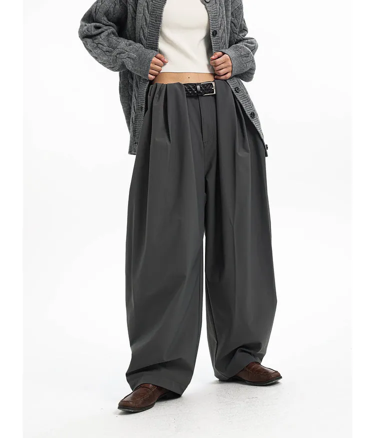 Wrinkle-resistant shimitar casual pants