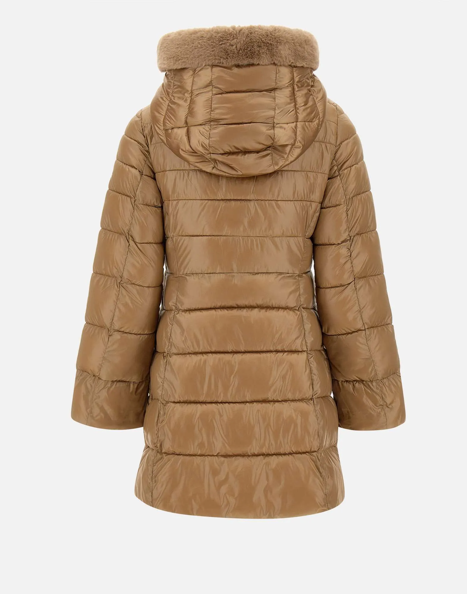 Yvette Women's Down Jacket in Brown