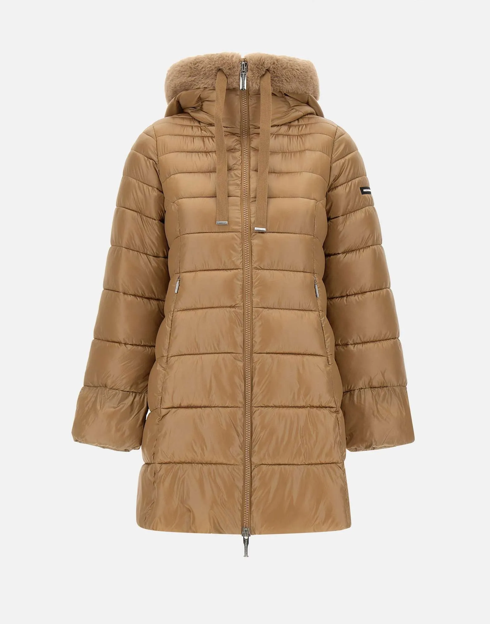 Yvette Women's Down Jacket in Brown